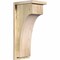Ekena Millwork Huntington Rough Sawn Corbel w/Backplate, Douglas Fir, 8"W x 10"D x 22"H COR08X10X22HUN01RDF - alternate 1